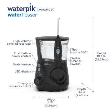 Waterpik Aquarius Water Flosser for Healthy Teeth & Gums