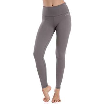 XTUPO High Waist Yoga Pants for Women with Pockets