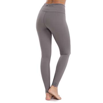 XTUPO High Waist Yoga Pants for Women with Pockets