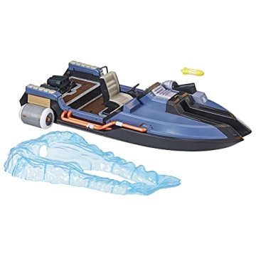 FORTNITE Hasbro Victory Royale Series Motorboat Deluxe Collectible Vehicle with Accessories, 19.6-in...