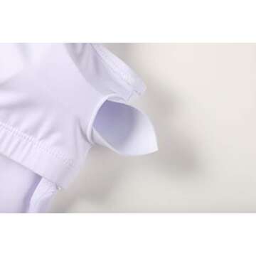 Oalka Sports Bra Womens Longline Padded Crop Tank Yoga Bras Workout Fitness Top Heart Pure White S