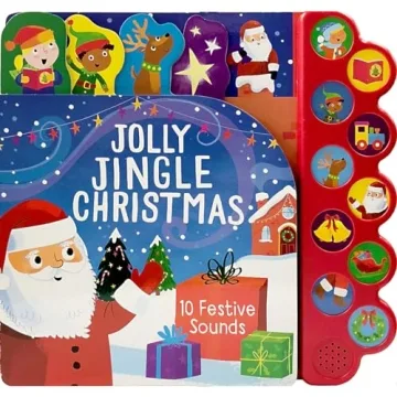 Jolly Jingle Christmas Sound Book - Interactive Festive Fun for Toddlers