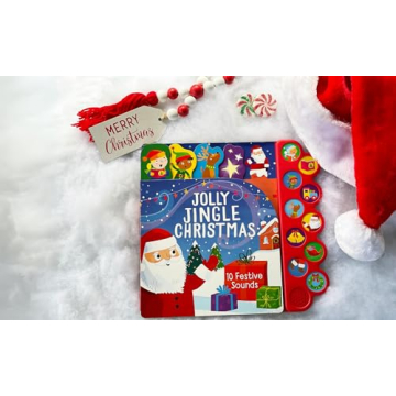 Interactive Jolly Jingle Christmas Sound Book for Kids