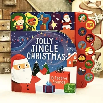 Interactive Jolly Jingle Christmas Sound Book for Kids