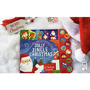 Interactive Jolly Jingle Christmas Sound Book for Kids