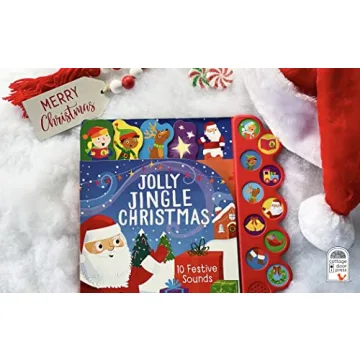 Interactive Jolly Jingle Christmas Sound Book for Kids