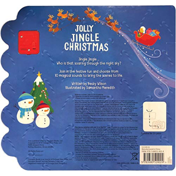 Interactive Jolly Jingle Christmas Sound Book for Kids