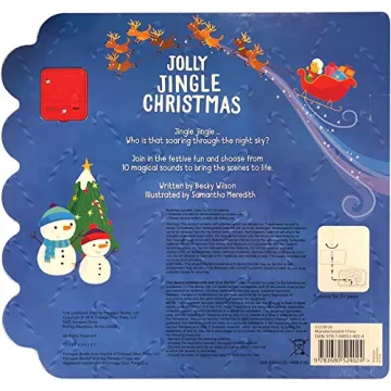 Interactive Jolly Jingle Christmas Sound Book for Kids