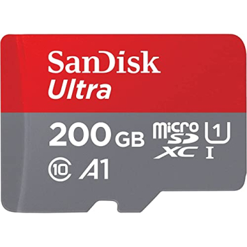 SanDisk 200GB Ultra microSDXC UHS-I Card - Fast & Reliable