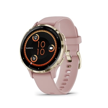 Garmin Venu 3S Smartwatch - Stylish Health Tracker with AMOLED Display