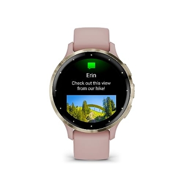 Garmin Venu 3S Smartwatch - Stylish Health Tracker with AMOLED Display