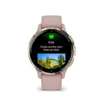 Garmin Venu 3S Smartwatch - Stylish Health Tracker with AMOLED Display