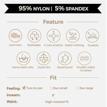 Aoxjox Women's Shorts Scrunch High Waisted Workout Butt Lifting Booty Gym Fitness Biker Short 5"