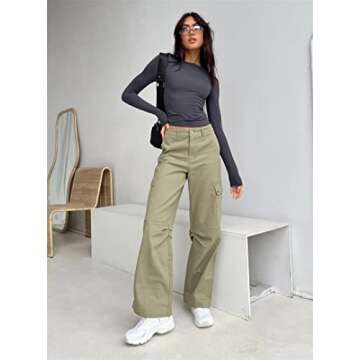 Hafailia Fitted Basic Long Sleeve Shirt Women - Skim Dupes Casual Y2K Long Sleeve Tops Crewneck Slim Fit Tshirt Tees Gray S