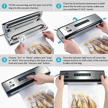 V3210 Vacuum Sealer: Multi-Use Food Preservation Machine