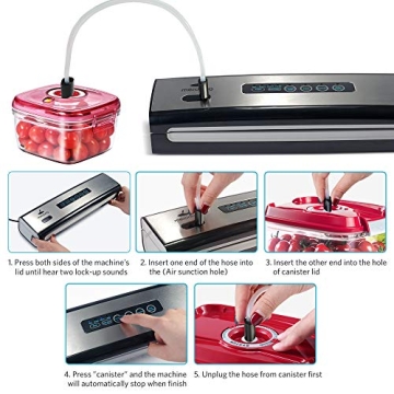 V3210 Vacuum Sealer: Multi-Use Food Preservation Machine