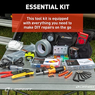 Lippert 15-Piece Tool Kit for RV Maintenance and Repairs