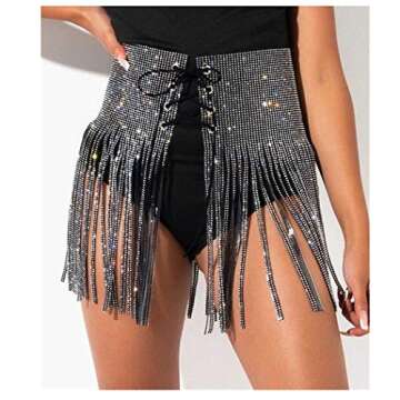 Fstrend Body Chains Tassel Skirts