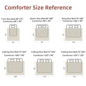 L LOVSOUL King Size Down Alternative Comforter - Plush Comfort