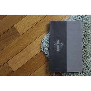 NIV Kids Bible Leathersoft Gray Edition with Comfort Print