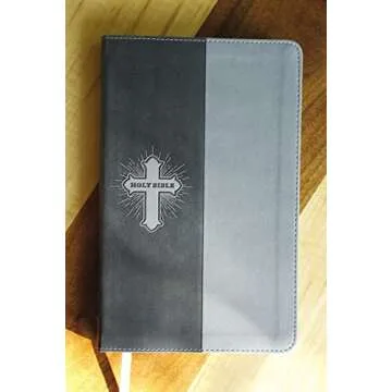 NIV Kids Bible Leathersoft Gray Edition with Comfort Print