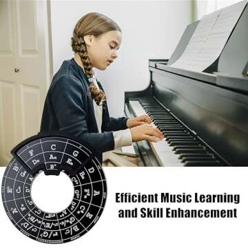 Circle of Fifths Wheel Tool for Musicians and Educators