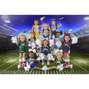 American Girl Cheer Uniform - New England Patriots Doll Outfit