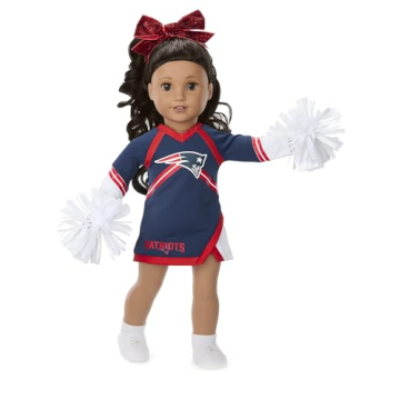 American Girl Cheer Uniform - New England Patriots Doll Outfit