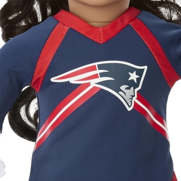 American Girl Cheer Uniform - New England Patriots Doll Outfit