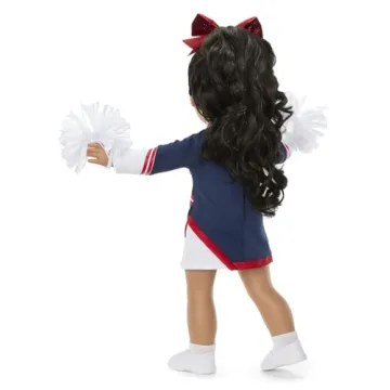 American Girl Cheer Uniform - New England Patriots Doll Outfit