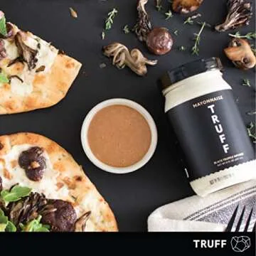Gourmet TRUFF Mayo with Black Truffles for Savory Meals