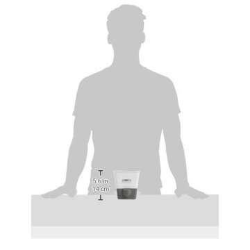 Cole & Mason Self-Water Herb Keeper - Potted Herb Saver with Hydro Pad & Pour Spout - Fresh Herb Kee...