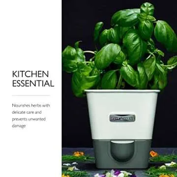 Cole & Mason Self-Water Herb Keeper - Fresh Herb Saver