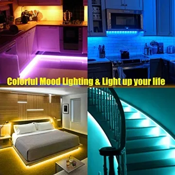 Smart RGB Under Cabinet Lights Kit with Alexa Control