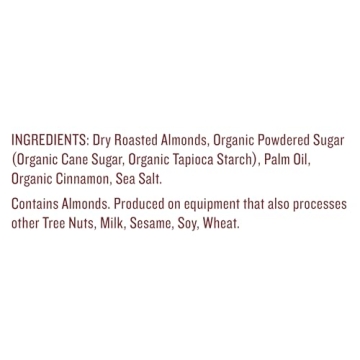 Justin's Cinnamon Almond Butter, Creamy & Gluten-Free 16 Ounce