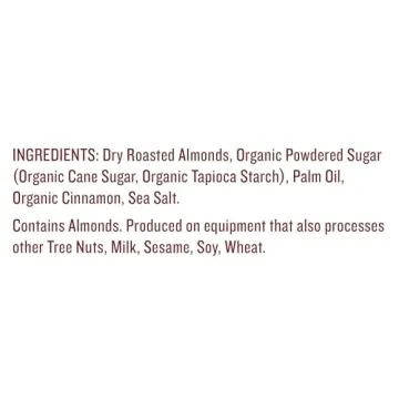 Justin's Cinnamon Almond Butter, Creamy & Gluten-Free 16 Ounce