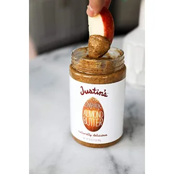 Justin's Cinnamon Almond Butter, Creamy & Gluten-Free 16 Ounce