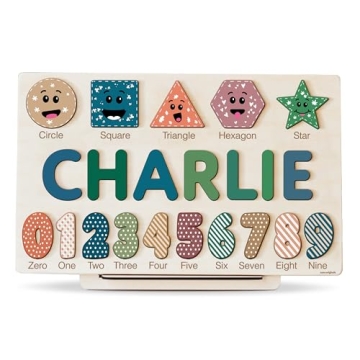 Unique Personalized Name Puzzle for Kids and Babies