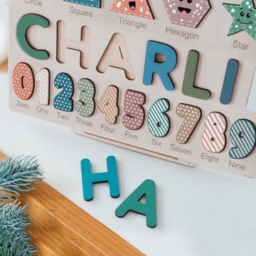 Unique Personalized Name Puzzle for Kids and Babies