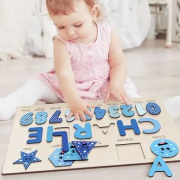 Unique Personalized Name Puzzle for Kids and Babies