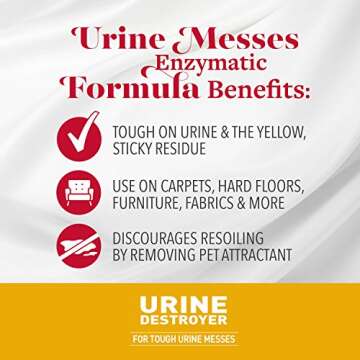 Nature's Miracle Dog Urine Destroyer - 128 oz Stain Cleaner