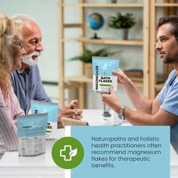 Magnesium Flakes for Relaxing Bath Soaks and Sleep