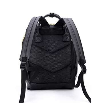Kah&Kee Leather Backpack for Women and Men | Teacher, Diaper Bag Backpack, Work, School, Nurse, College & Travel