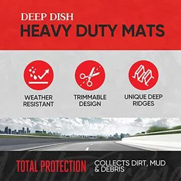 Motor Trend FlexToughXL Floor Mats - All-Weather Protection
