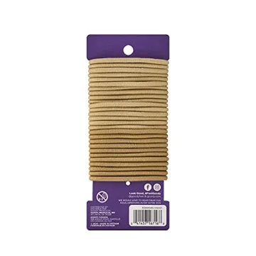Goody Ouchless Elastic Hair Tie 32 Count Blonde Pain-Free