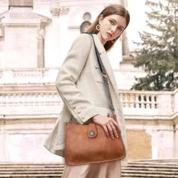 APHISON Crossbody Bags For Women Trendy, Vegan Leather Hobo Handbags Crossbody Purses Shoulder Bucke...