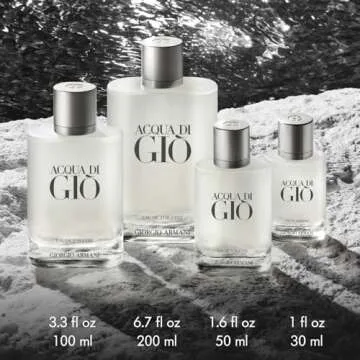Armani beauty - Acqua di Gio - Eau de Toilette - Cologne for Men - Long Lasting Fragrance with Bergamot notes, Jasmine, White Musks, Patchouli & Cedarwood – 1.6 Fl Oz
