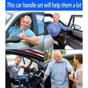 KOUNATSURI Car Door Handle for Elderly and Handicapped Support