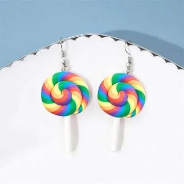 Buy Unique DIYANMMY Lollipop Drop Earrings for Women