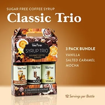 Jordan's Skinny Syrups Sugar Free Coffee Syrups Variety Pack